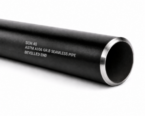 MS Seamless Carbon Steel Pipe – 4 Inch (DN 100), Schedule 40 – ASTM A106 Gr. B